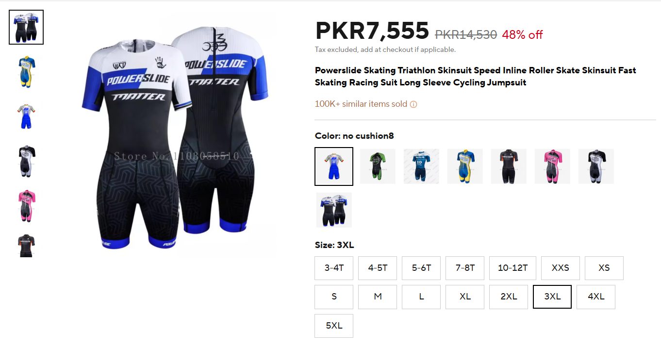 Powerslide Skating Triathlon Skinsuit Speed Inline Roller Skate Skinsuit Fast Skating Racing Suit Long Sleeve Cycling Jumpsuit